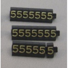 Compact Maxi zwart/goud 5 20st Td18030105